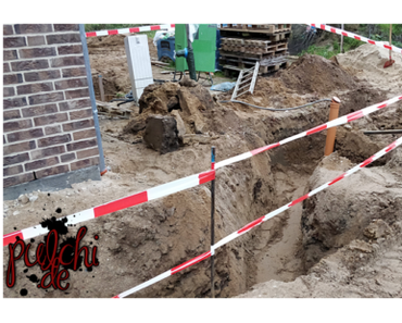 #0968 [Session-Life] Bautagebuch ~ Schmutz- und Regenwasseranschlüsse werden hergestellt