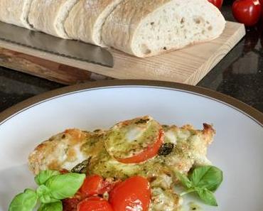 Wenn´s mal schnell gehen muss: Ofenschitzel Caprese