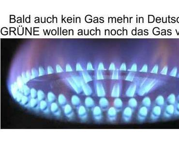 Die GRÜNE Verbotspartei will neben dem Atom- und Kohleausstieg zusätzlich den Gasausstieg…