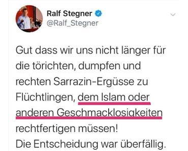 SPD-Funktionär bezeichnet Islam als Geschmacklosigkeit