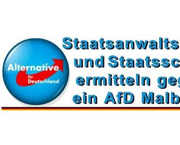 Staatsanwaltschaft und Staatsschutz ermitteln gegen ein AfD Malbuch…