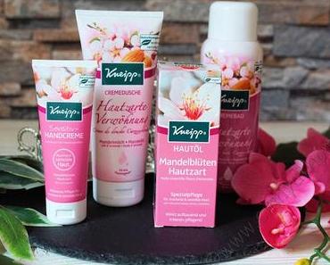 Mit der Mandelblüten Hautzart Serie von Kneipp ist die Haut gepflegt und weich #Beauty #Pflege #Mandelöl