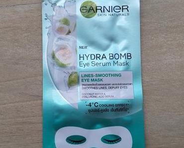 [Werbung] Garnier SkinActive Hydra Bomb Augen-Tuchmaske Kokoswasser & Hyaluronsäure