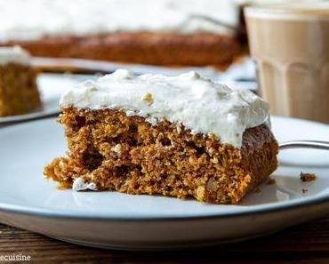 Rüblikuchen mit Frischkäse-Creme