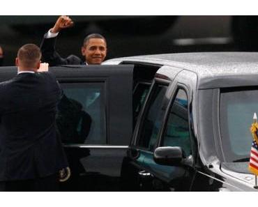 US-Präsident Obama mit Autopanne auf Europareise