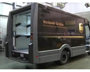 UPS testet Lieferwagen aus Plastik