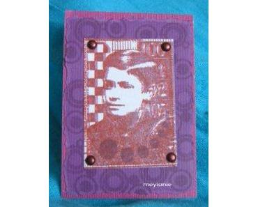 Knabe in lila _ ein ATC