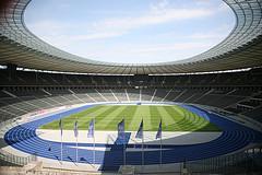 Der Papst im Stadion