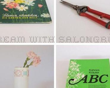Retrofriday...or dreaming of flowers with Salongrün