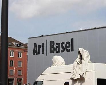 The ghost car ride by Manfred Kielnhofer on the trip to the contemporary art fairs Basel, ArtBasel, Liste, Scope, Volta, …