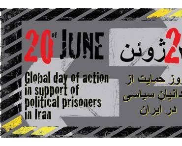 20.06.11 – Weltweite Protest-Aktion für die Befreiung politischer Gefangener in Iran