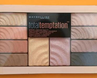 [Werbung] Maybelline Total Temptation Lidschatten + Highlighter Palette
