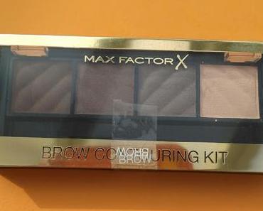[Werbung] Max Factor Brow Contouring Kit