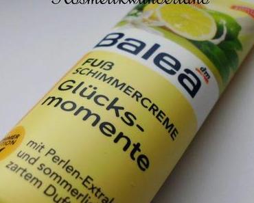 Quick-Review | Balea Fuß Schimmercreme Glücksmomente