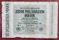Einmal Hyperinflation bitte!