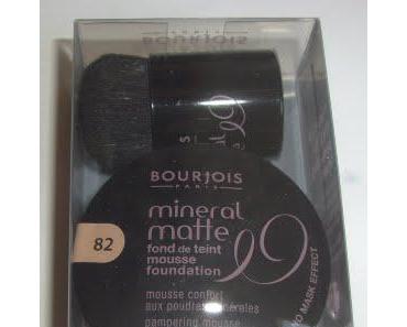 Bourjois Mineral Matte Mousse Foundation