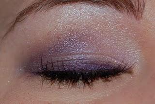 AMU of the day - mit der Clarins Ombre Minérale 4 Couleurs violet