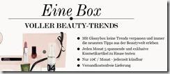 Glossy Box–jeden Monat die neuesten Beauty Trends