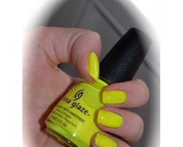 China Glaze - Yellow Polka Dot Bikini