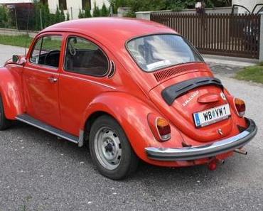 Rundfahrt mit unserem VW Käfer 1302