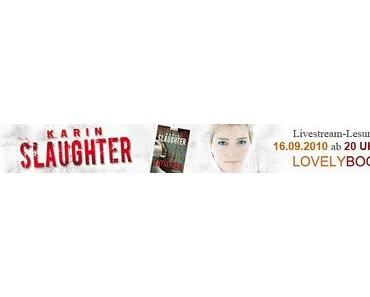 Livestream-Lesung auf Lovelybooks mit Karin Slaughter