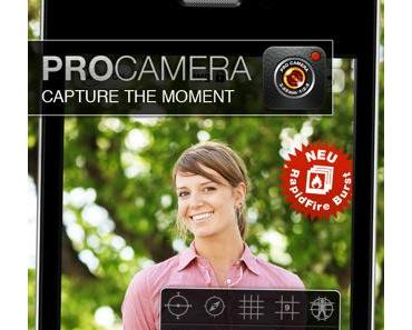 ProCamera – Update mit erweiterten Video-Funktionen, besserer Performance und kleinerem Preis