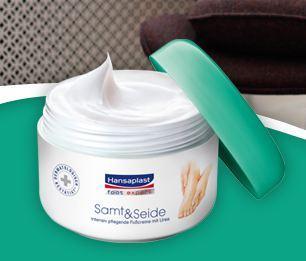 dm sucht 500 Tester für Hansaplast Sanft & Seide Fußcreme