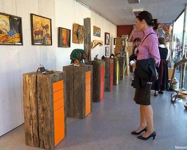 Wildtiere & Jagd – Vernissage in Hermann Ofners Holzwerkstatt