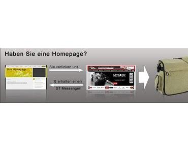 Umhängetasche gegen Link