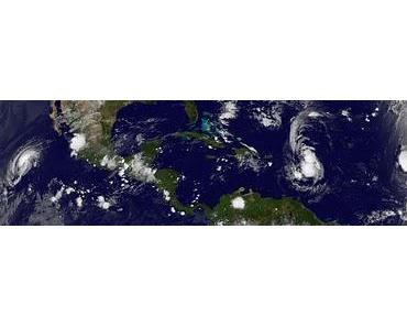 OPHELIA wieder Tropischer Sturm, HILARY & PHILIPPE bauen weiter ab