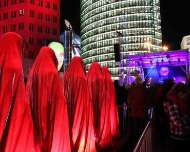 Festival of Lights Berlin - Opening Potzdamer Platz - The Time guards by Manfred Kielnhofer