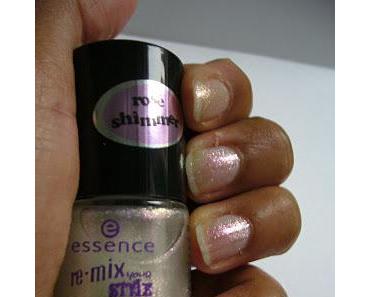 Swatch | Essence  remix your style Love  Nagellack / Top Coat