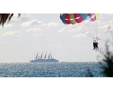 Ringelpietz mit Rettungsschirm