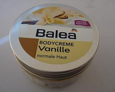Review: Balea Bodycreme Vanille