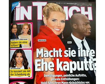 Veröffentlichung Magazin InTouch (Heft Nr.46 - 10.11.2011)