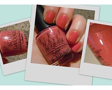 OPI Touring America Nagellack Collection "My adress is Hollywood"