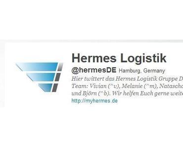 Danke an die Twitter Abteilung von Hermes