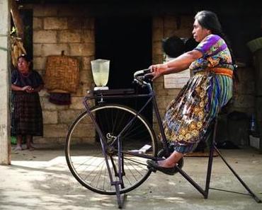 Maya Pedal Asociación – Fahrräder zum Waschen, Schneiden und Mixen
