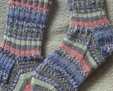 Weihnachtssocken die erste