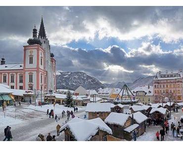 Schnee beim Advent in Mariazell 2011