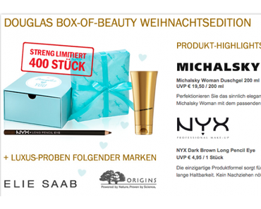 Weihnachtsedition Douglas BOX OF BEAUTY LIMITIERT!