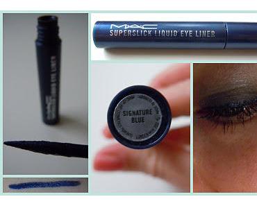 MAC Superslick Liquid Eyeliner in Blau