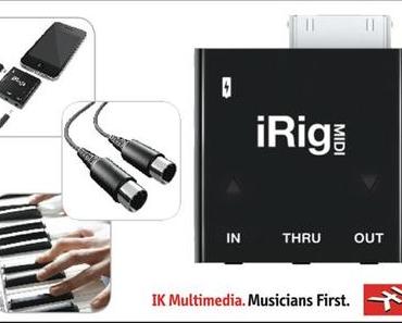 iRig Midi: Midi-Adapter für das iPad.