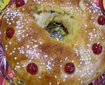 Dreikönigskuchen "couronne des rois"