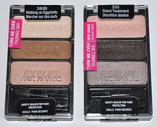 Wet n Wild Trio Walking on Eggshells und Silent Treatment