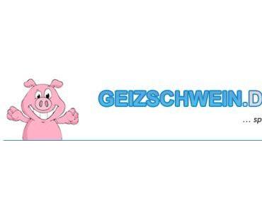 Geizschwein.de da geh ich hin, wenn ich sparen will