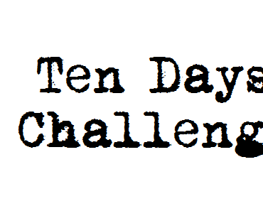 Ten Days Challenge - Day One