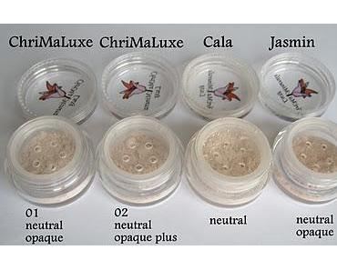 ChriMaLuxe Minerals Foundations (Teil II)