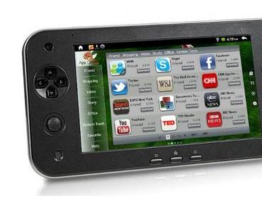 Android Gaming-Tablet JXD S7100 im Video-Review.