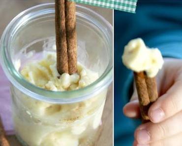 Apfel*Zimt* Eis selbstgemacht !
